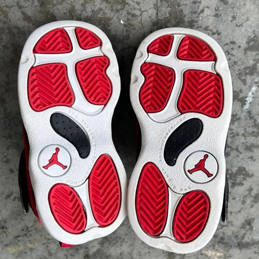 Nike Air Jordan Pro Strong Toddler 6C Black Gym Red High Top Sneakers DC7911-061